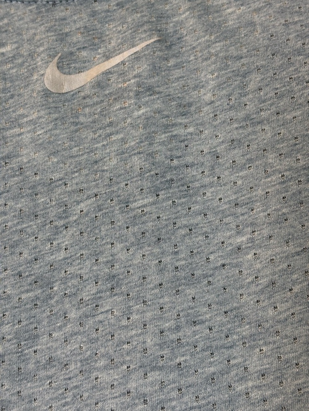 Nike Dri Fit Running Women’s XL Feather Blue Sleeveless Training Tank - Picture 3 of 5